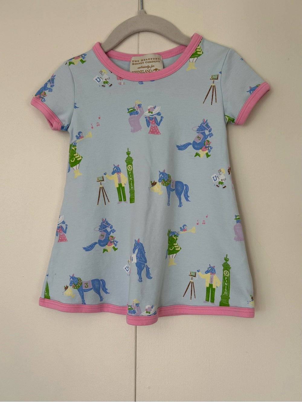 The Beaufort Bonnet Company x Keenland Horse Racing Toddler Dress